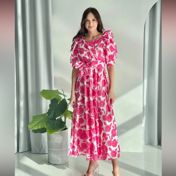 NWOT cotton linen dress size L - Picture 4 of 10